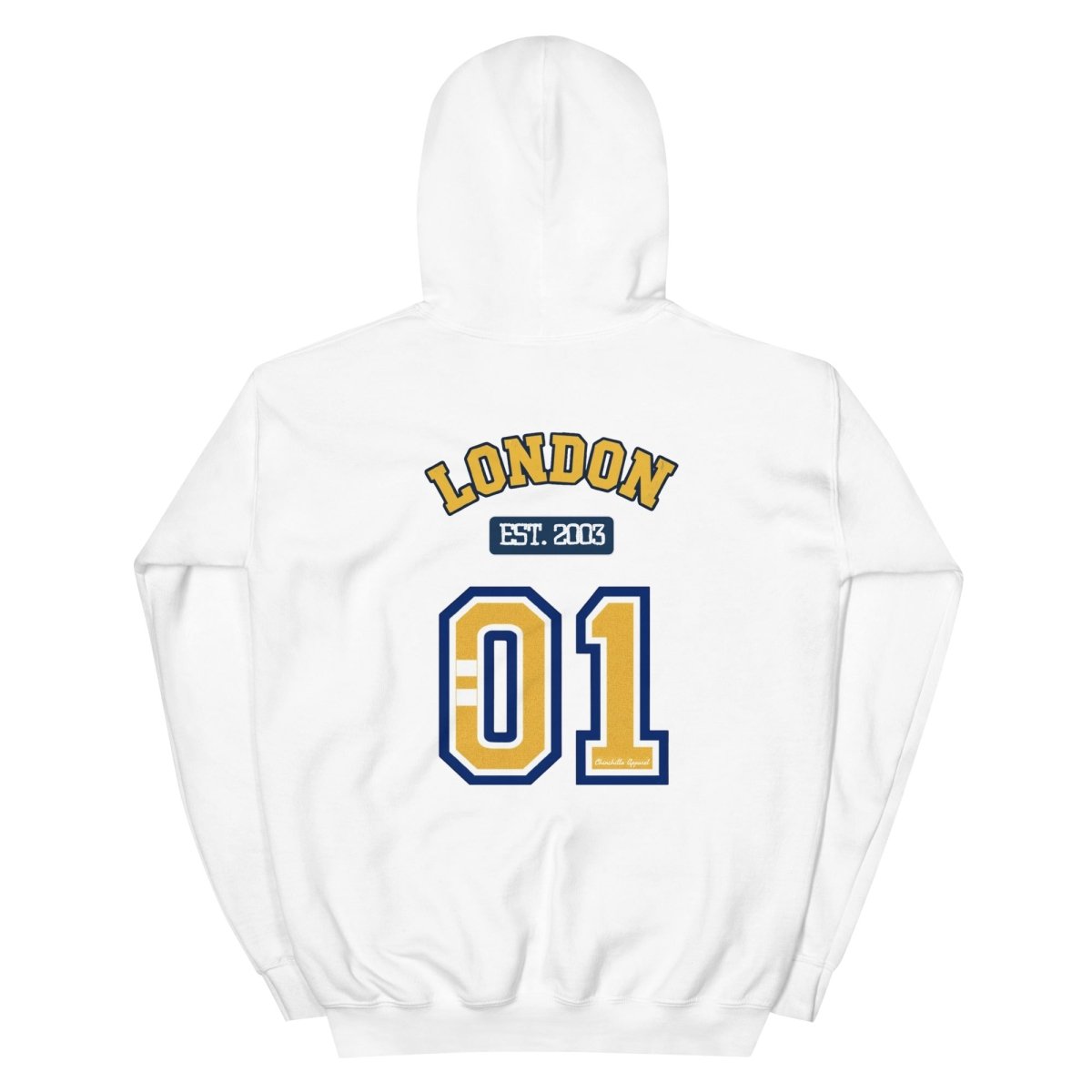 London Varsity Unisex Hoodie - Chinchilla Choons